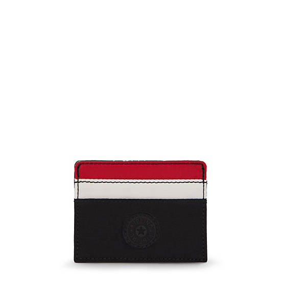 Kipling Cardy Card Holder Väska Svarta Röda | SE 1163TC